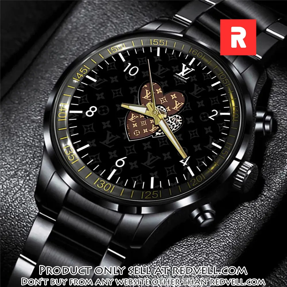 Lv luxury black fashion sport watch bwl1042 rv5600252